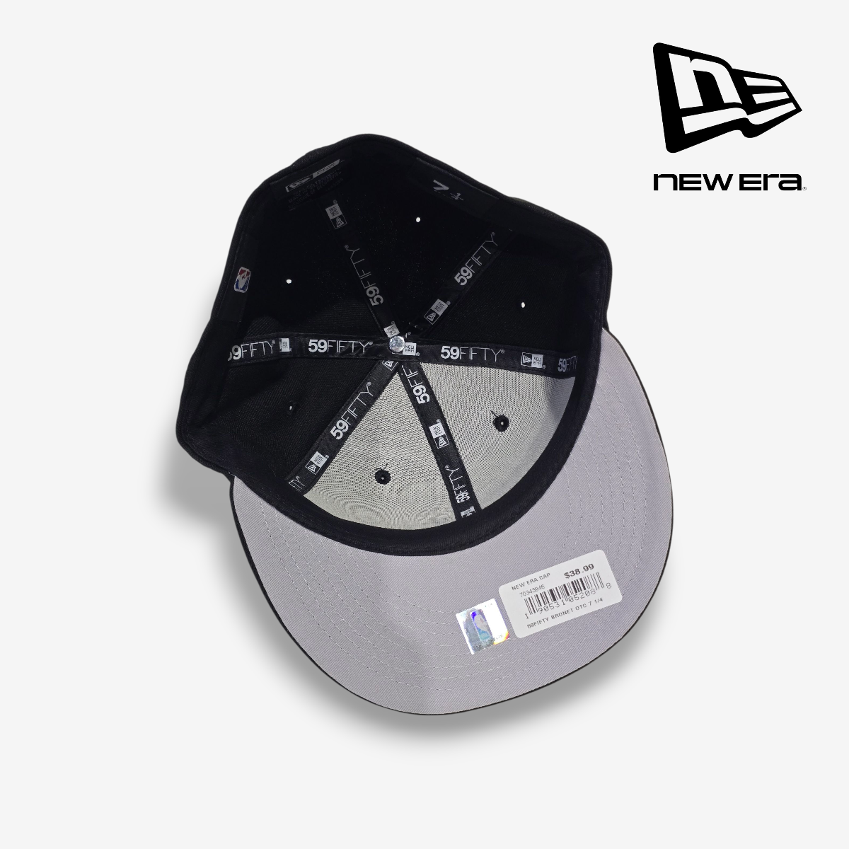 Gorra Trucker Snapback NEW ERA 59FIFTY Negro Talla 7 1/4 Hombre Snapback 70343946