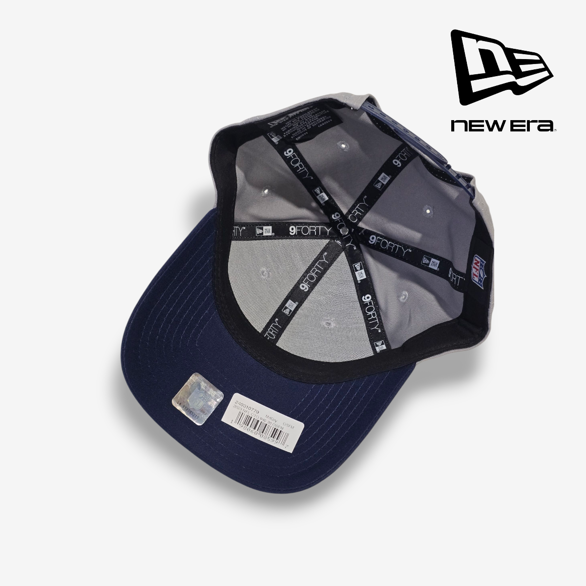 Gorra Trucker Snapback NEW ERA 9FORTY DALLAS COWBOYS Gris Azul Marino Talla Unica Hombre Snapback