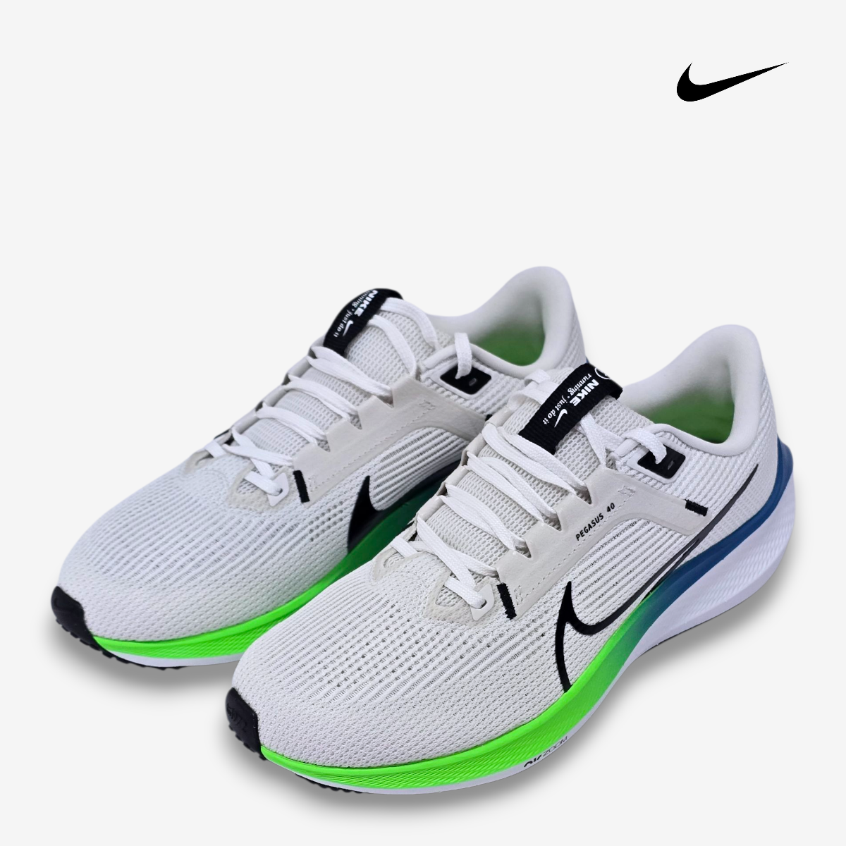 Tenis Hombre AIR ZOOM PEGASUS 40 NIKE Blanco Correr Running 27.5