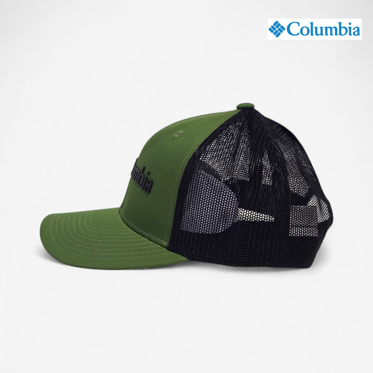 Gorra Trucker Snapback COLUMBIA Verde Negro Talla Unica Hombre Snapback Casual Unisex XU4804-352