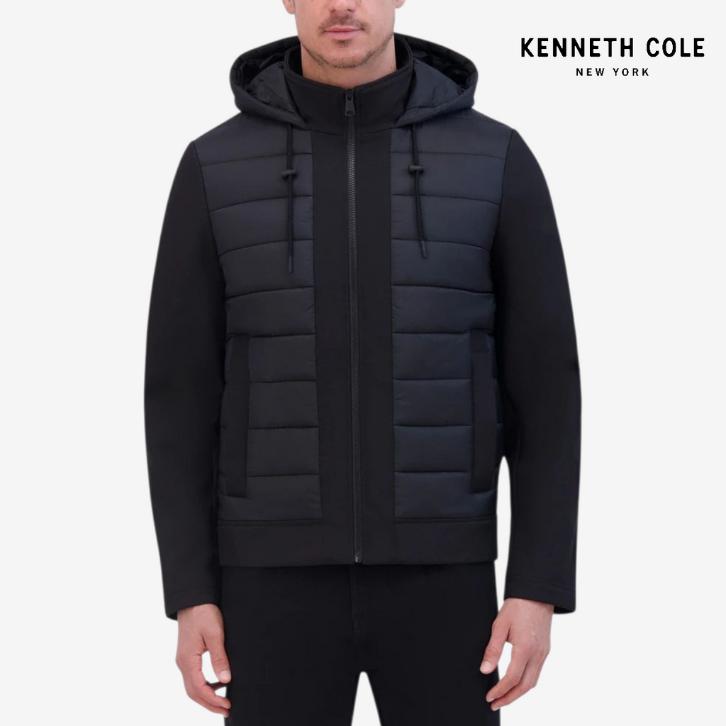 Chamarra invierno Kenneth Cole Negro Casual M