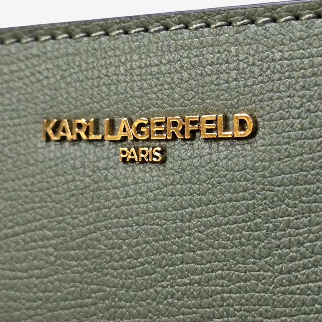 Bolsa de mano Cross body Karl Lagerfeld Verde
