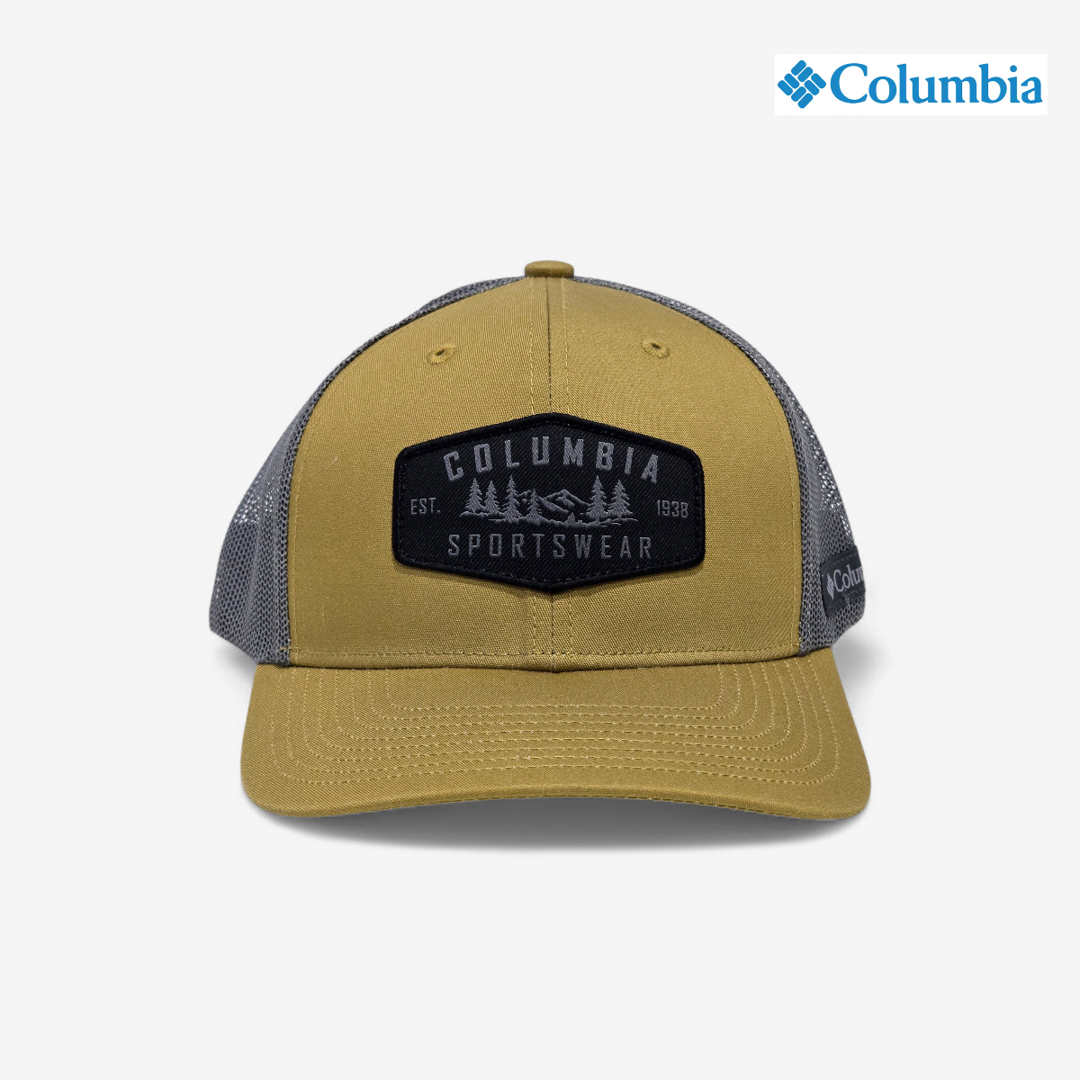 Gorra Trucker Snapback COLUMBIA Cafe Gris Oxford Talla Unica Hombre Snapback Casual Unisex XU2434-270