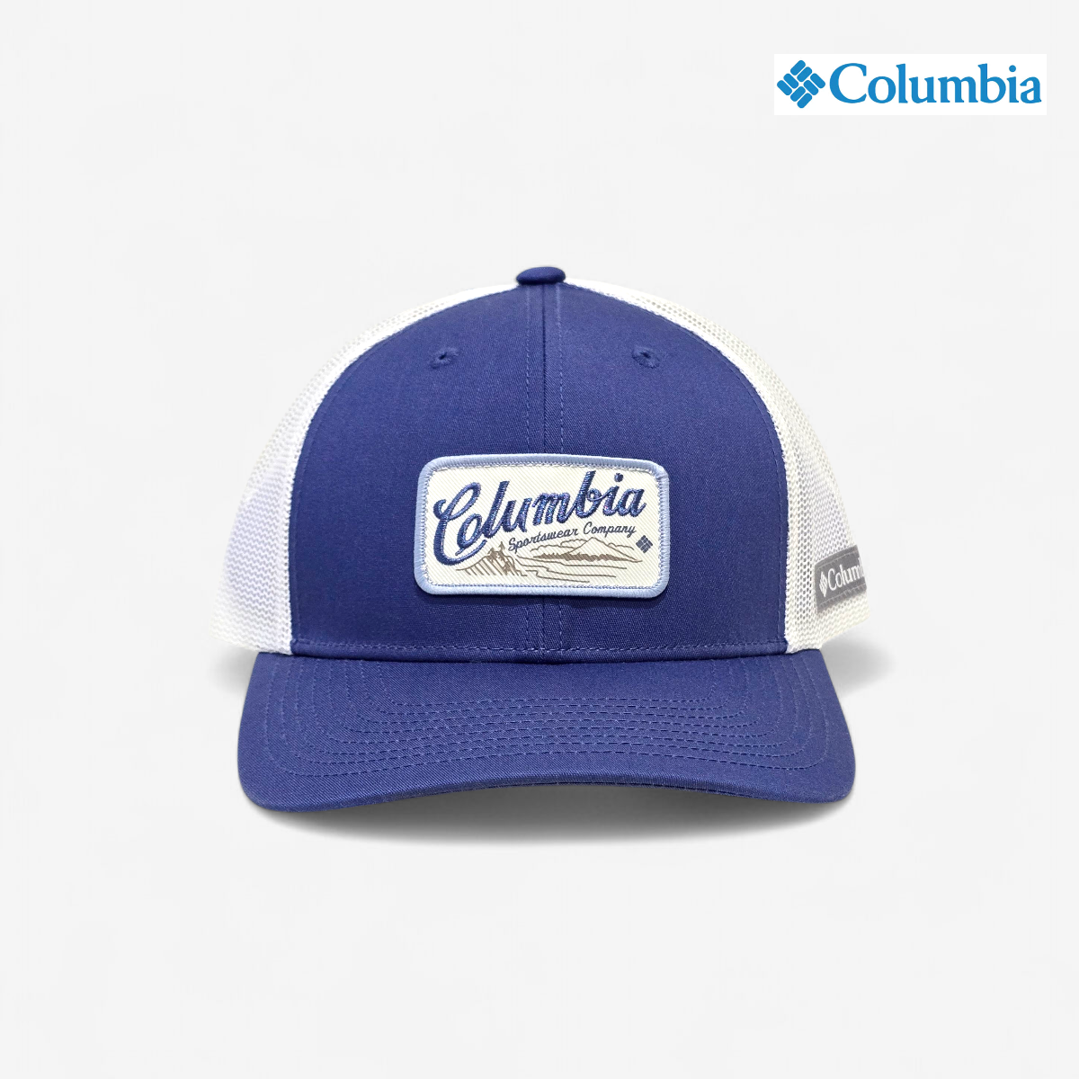 Gorra Trucker Snapback COLUMBIA Azul Marino Blanco Talla Unica Hombre Snapback Casual Unisex XU2434-593