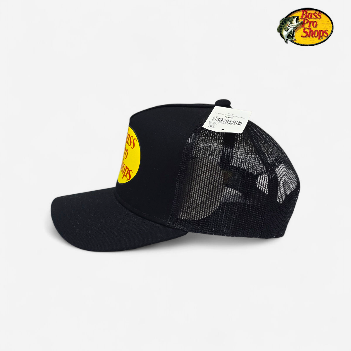 Gorra Trucker Snapback BASS PRO SHOPS Negra Talla unica Hombre 032