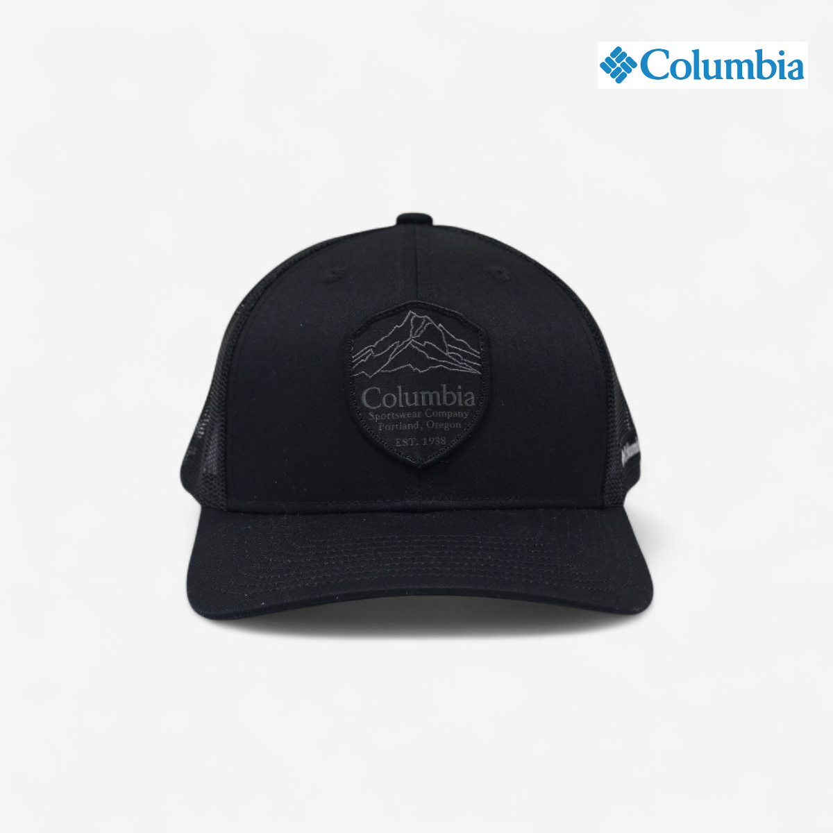 Gorra Trucker Snapback COLUMBIA Negra Talla unica Hombre Snapback Casual Unisex 0923