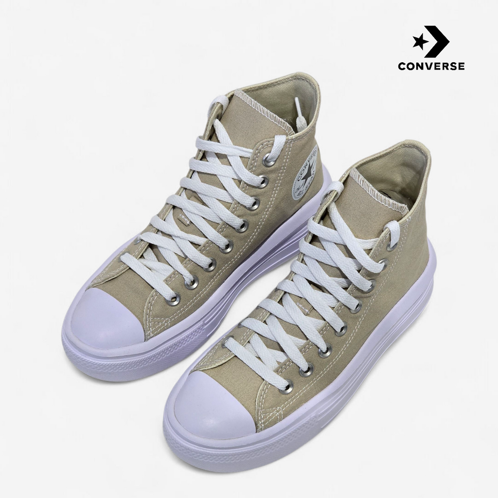Tenis dama CONVERSE CHUCK TAYLOR ALL STAR MOVE HI Beige A04365C
