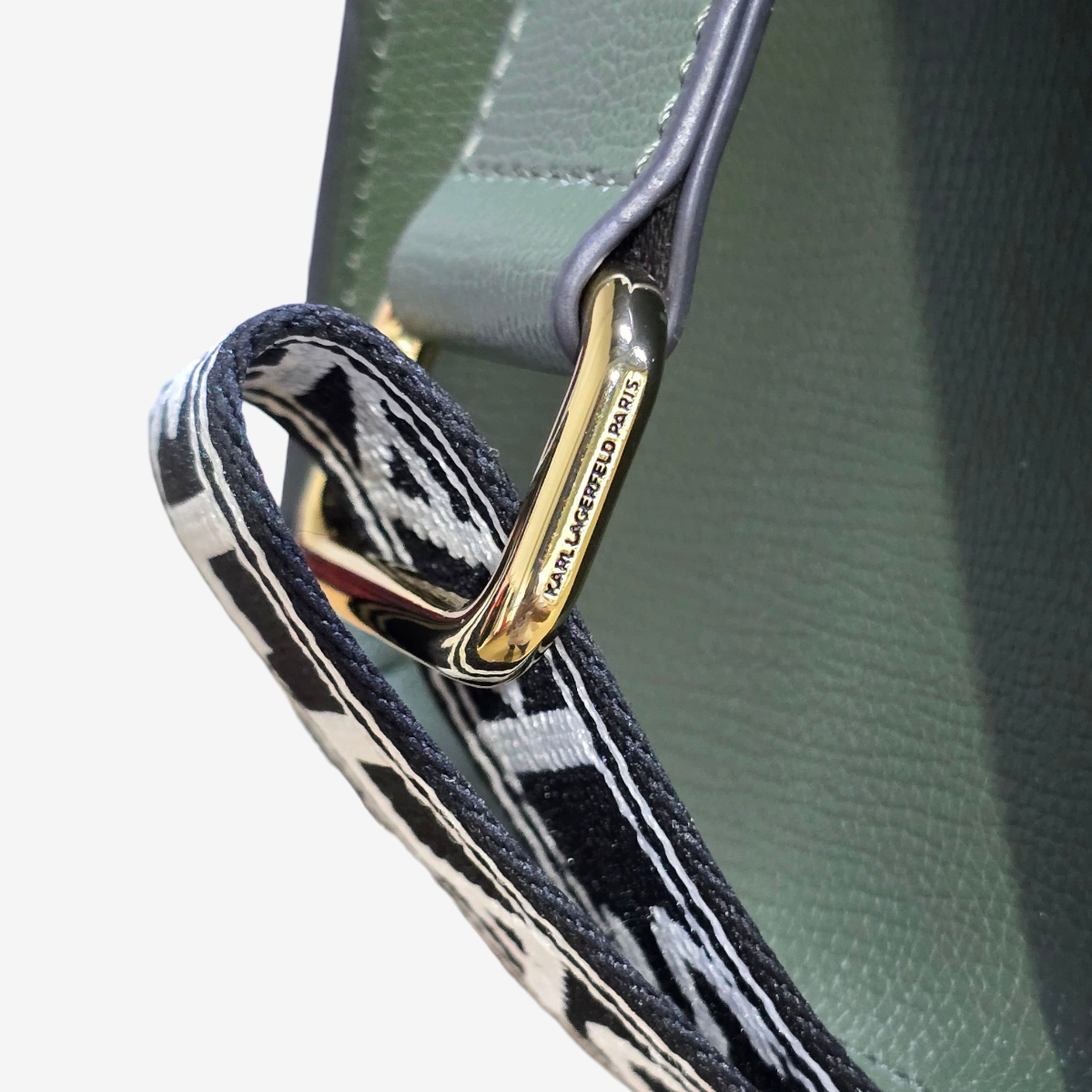 Bolsa de mano Cross body Karl Lagerfeld Verde