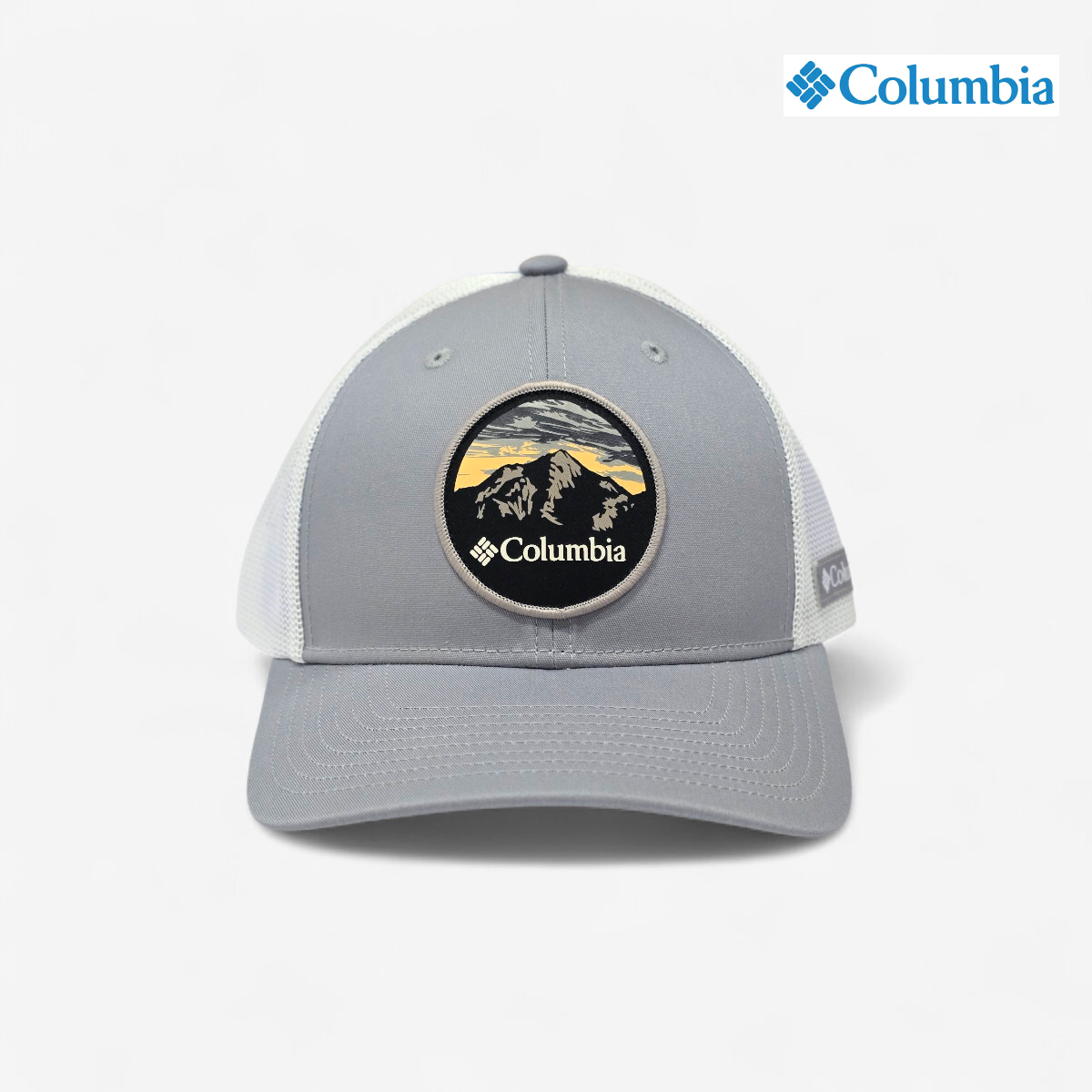 Gorra Trucker Snapback COLUMBIA Gris Blanco Talla unica Hombre Snapback Casual Unisex Spring Grove lll