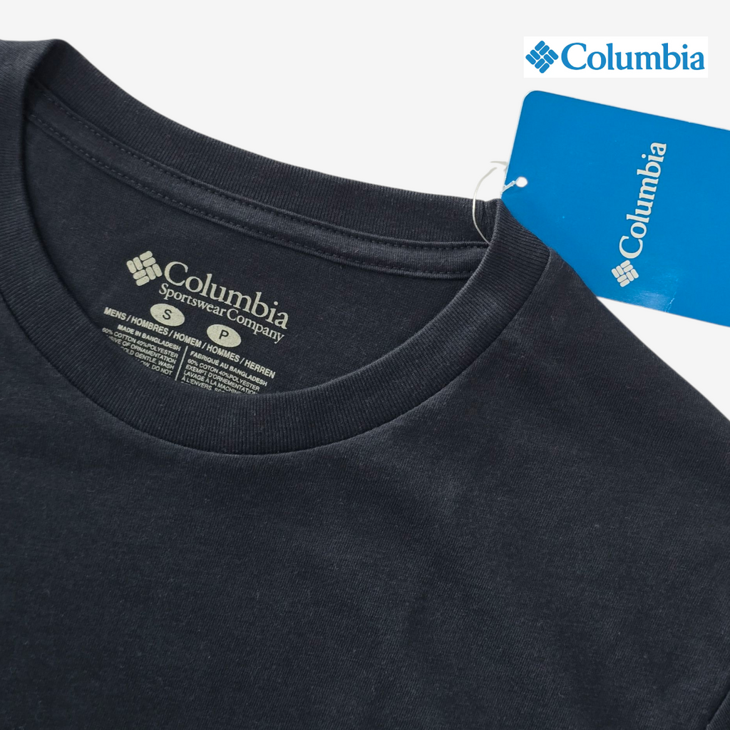 Playera manga corta COLUMBIA tipo tee para hombre casual Azul Marino Chica 83304024