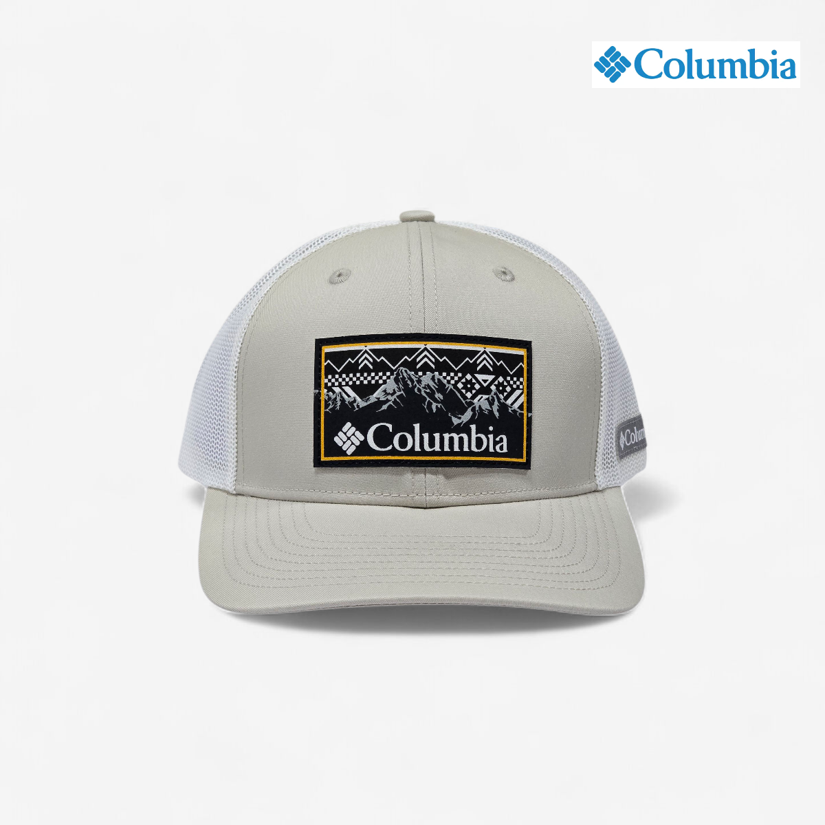 Gorra Trucker Snapback COLUMBIA Beige Blanco Talla unica Hombre Snapback Casual Unisex Spring Grove lll
