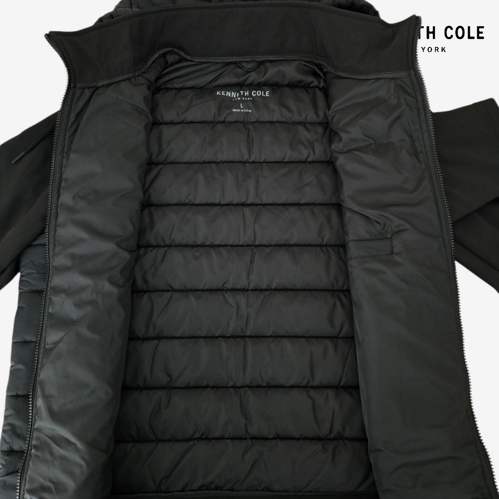 Chamarra invierno Kenneth Cole Negro Casual M