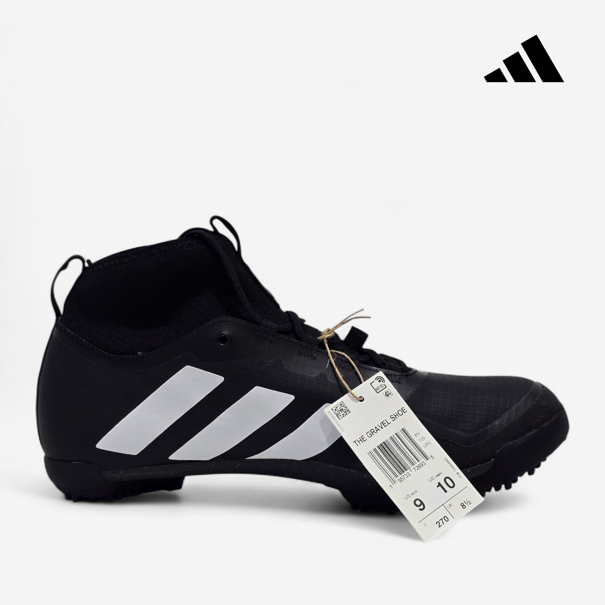 Calzado de Ciclismo Gravilla de dos tornillos ADIDAS Negro Reflejante Zapatillas Hombre 27 mx GW5330 superficies mixtas