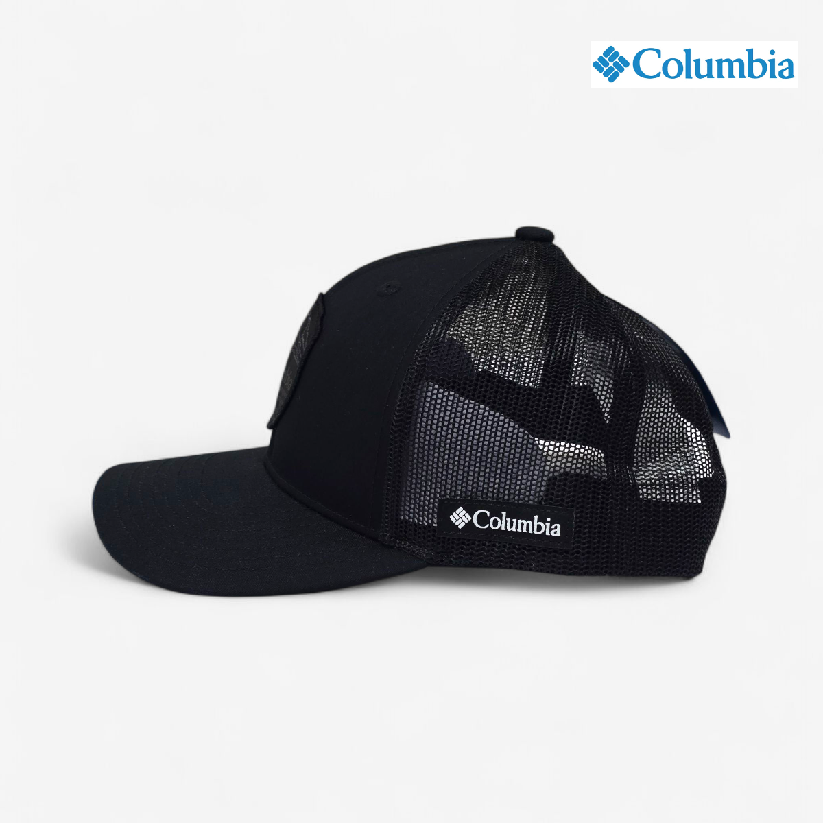 Gorra Trucker Snapback COLUMBIA Negra Talla unica Hombre Snapback Casual Unisex 0923