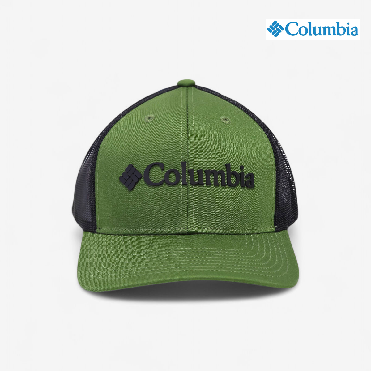 Gorra Trucker Snapback COLUMBIA Verde Negro Talla Unica Hombre Snapback Casual Unisex XU4804-352