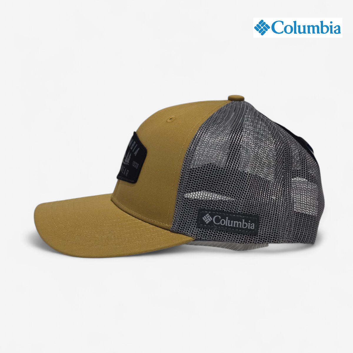 Gorra Trucker Snapback COLUMBIA Cafe Gris Oxford Talla Unica Hombre Snapback Casual Unisex XU2434-270